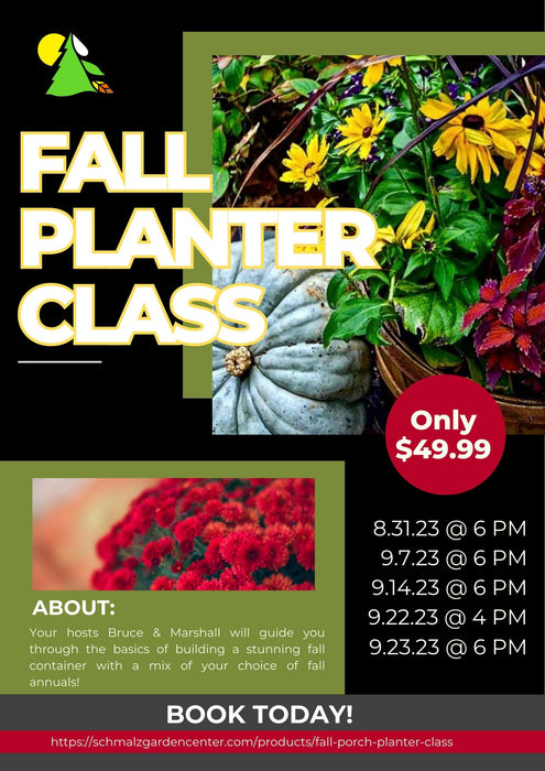 Fall Porch Planter Class