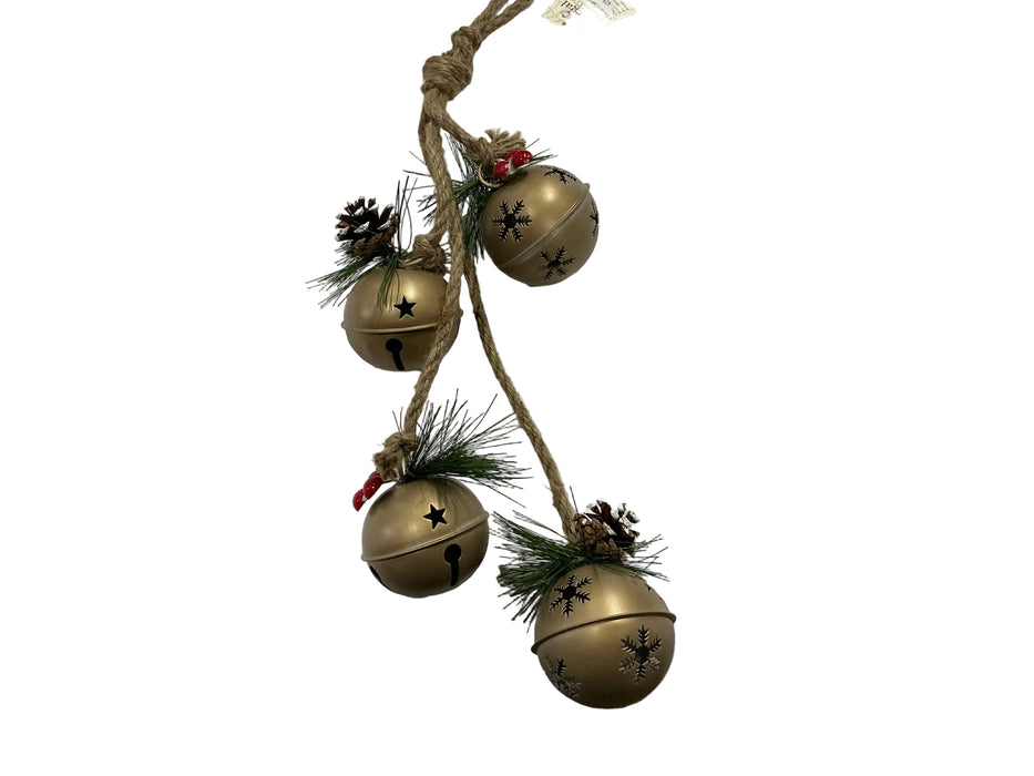 Ornament-Bells Gold