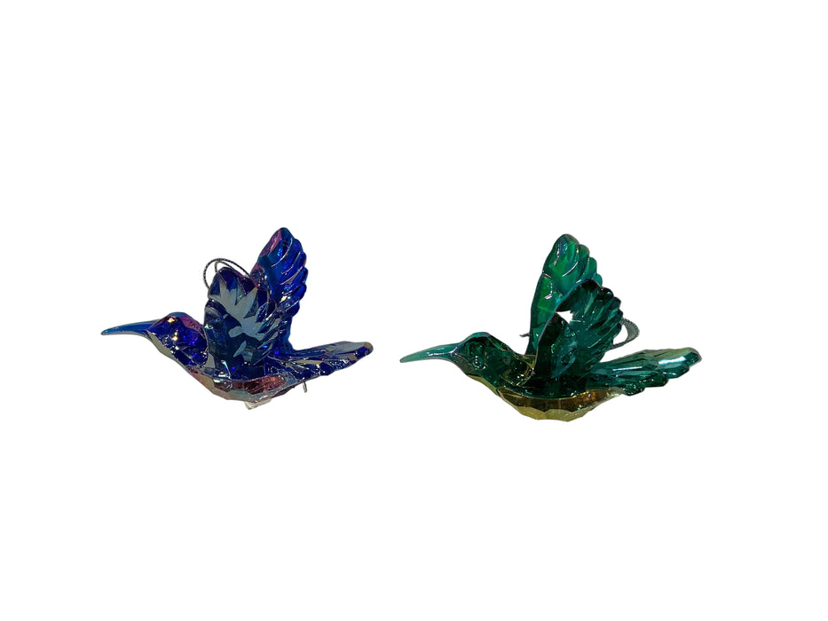Ornament-3" Peacock Hummingbird