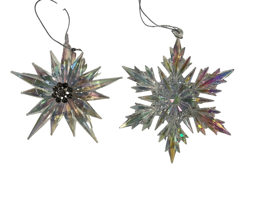 Ornament-Opalescent Snowflake
