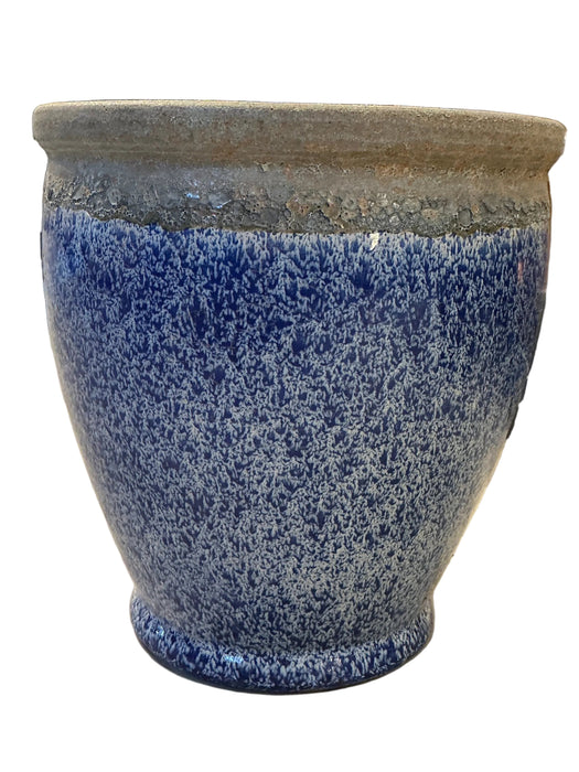 MCD 13.4" Rim Planter Vol Blue