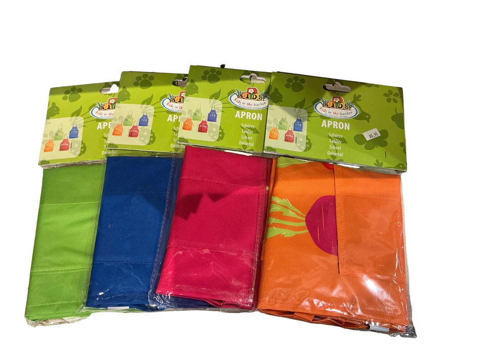 Esschert Children Garden Apron 4 Asst Colors