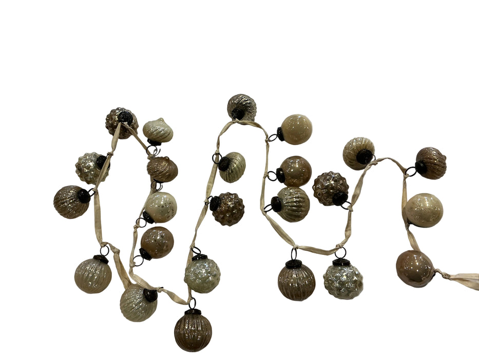 Glass Garland Ornament
