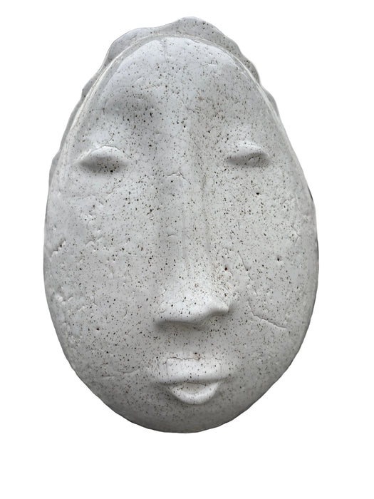 Terracotta Face Vase