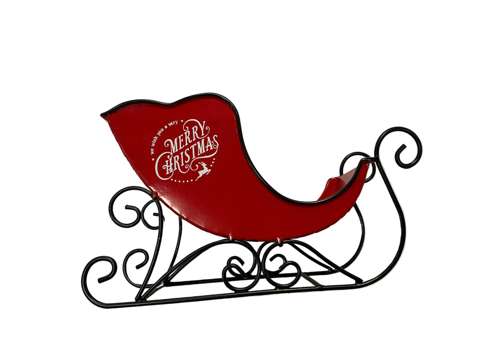Vintage Red Sleigh
