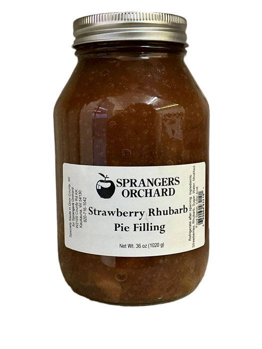 Strawberry Rhubarb Pie Filling 36oz