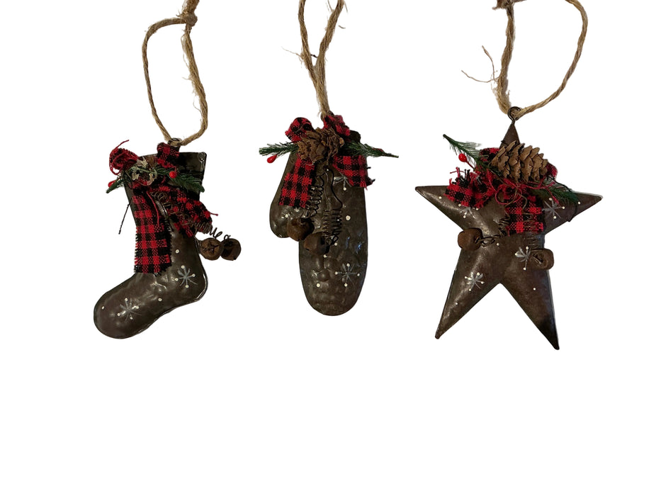 Rusty Ornament Assorted