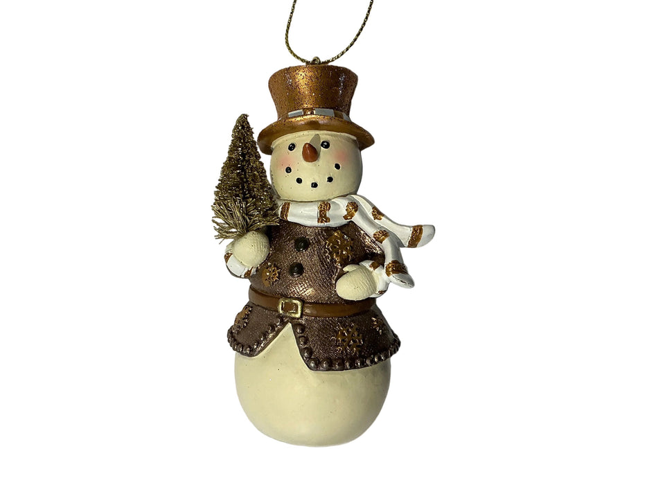Ornament-4.5" Enchanted Snowman
