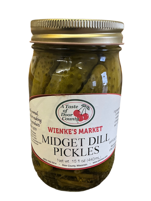 Wienke Midget Dill Pickles-Pint