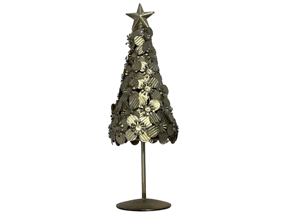 Metal Christmas Tree w/Star