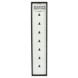 Wood Clip Sign-Seasons Greeting