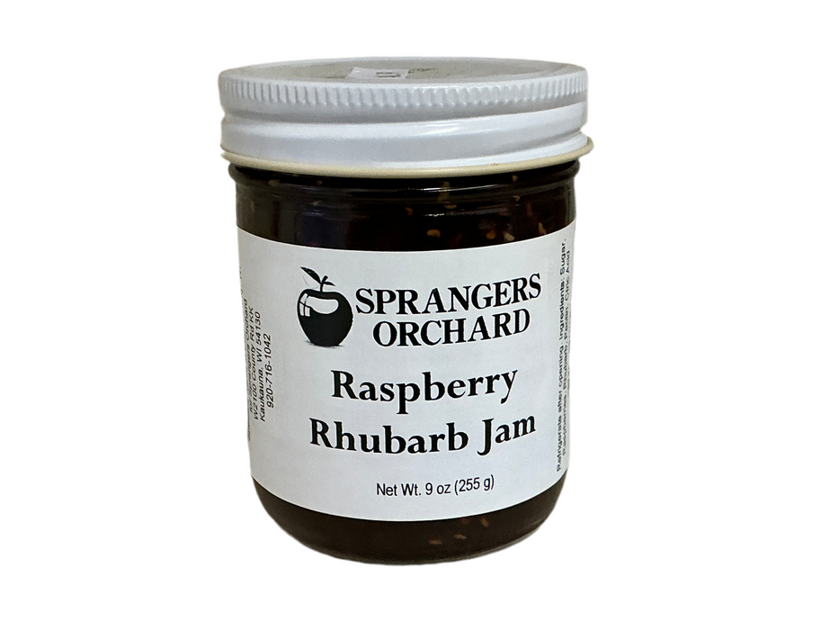 Raspberry Rhubarb Jam 9oz