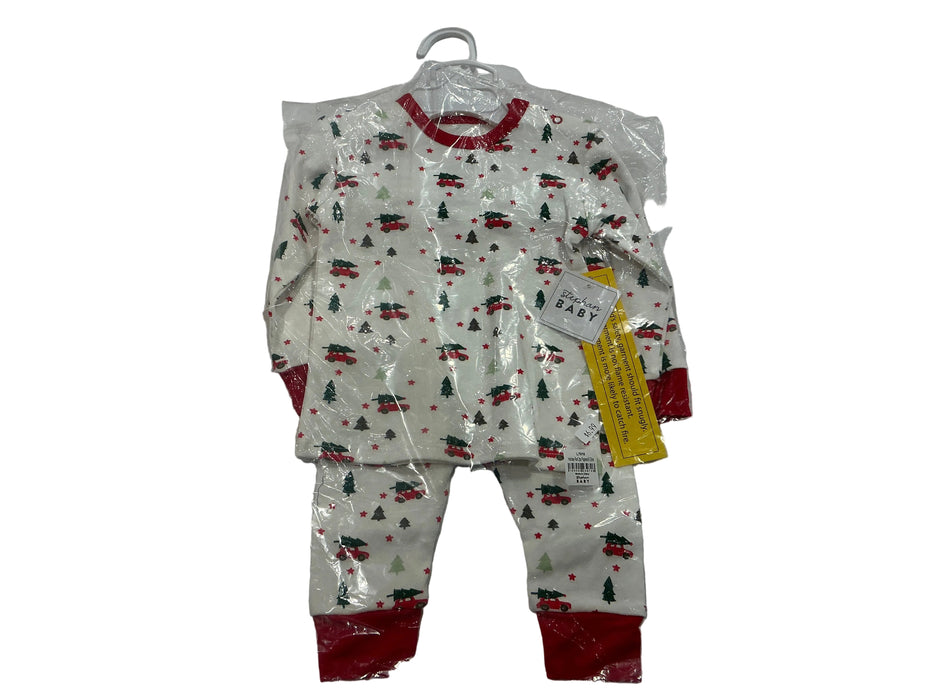 2 pc Baby PJ- Red