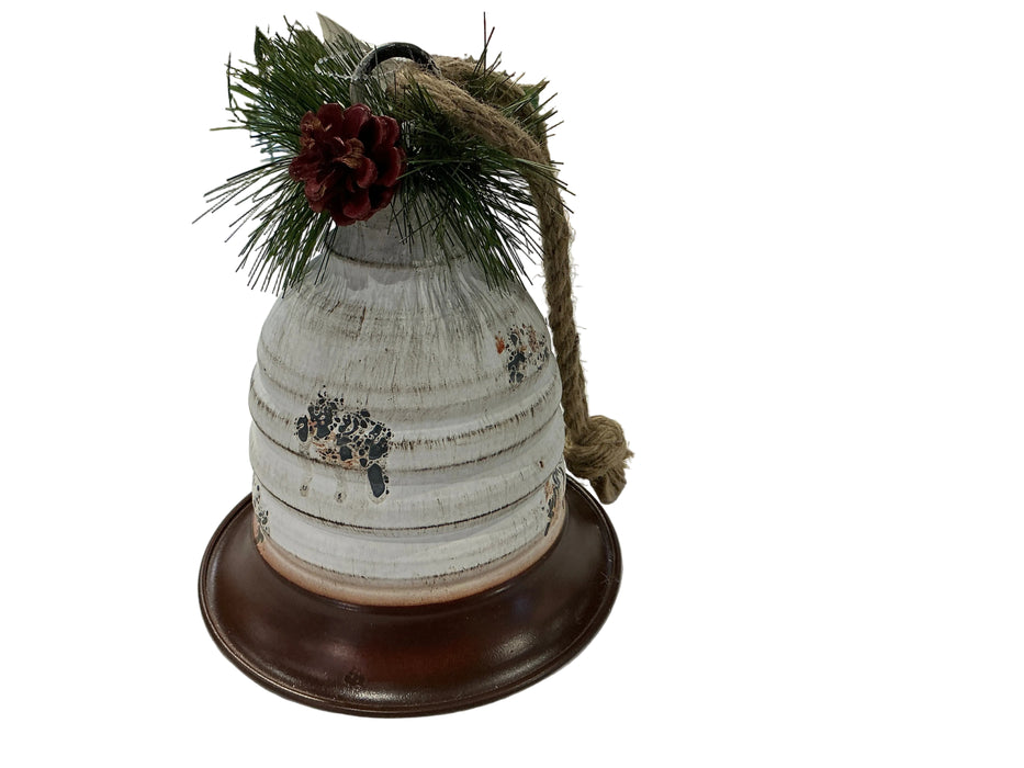 Antique White Bell Beehive