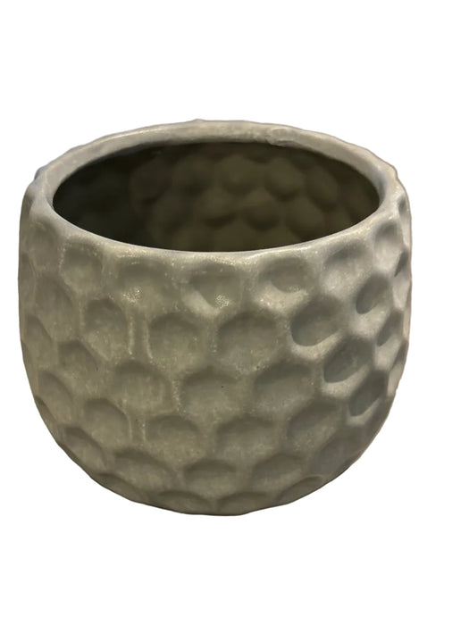 MCD 6.1" Dimpled Planter - Gray