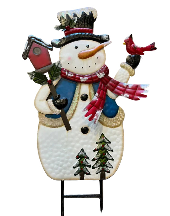 Metal Snowman