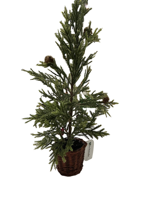 22" Snowy Pine Tree