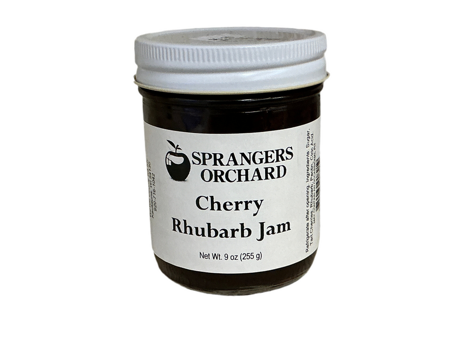 Cherry rhubarb Jam 9oz