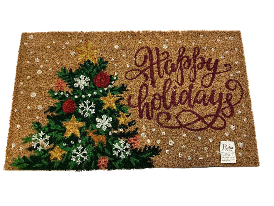 Doormat-Holiday Tree