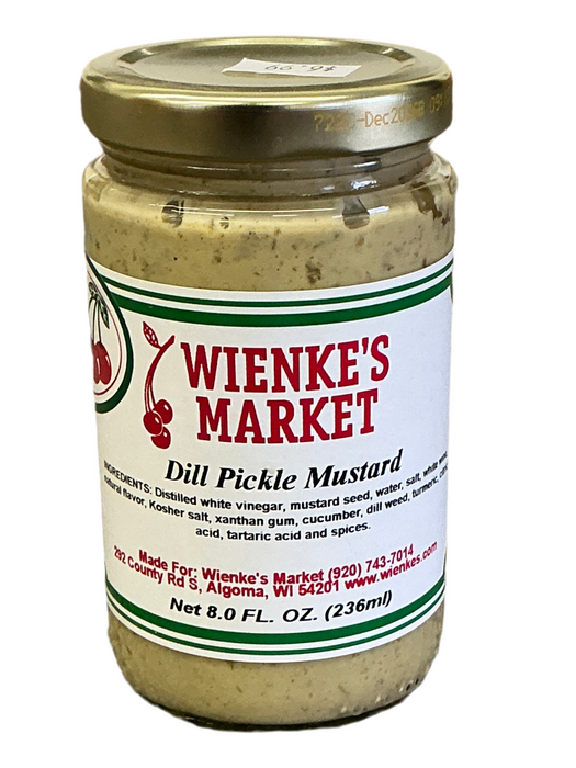 Wienke Dill Pickle Mustard 8oz