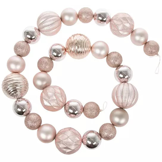 Pink Ornament Garland
