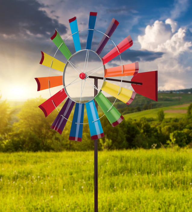26" Windmill Spn Rainbow
