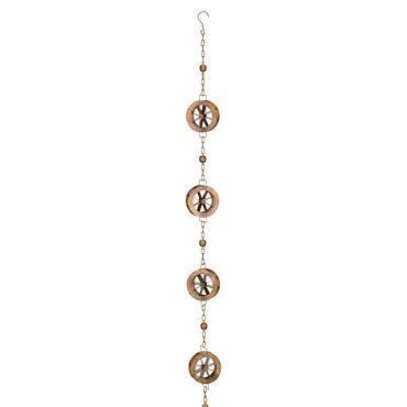 Water Wheel Rain Chain