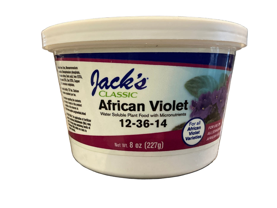 JACKS AFRICAN VIOLET 8OZ