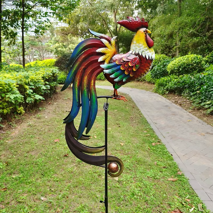 58" Rooster Balancer Stake