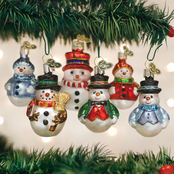 OWC-Mini Snowman Set 6pc