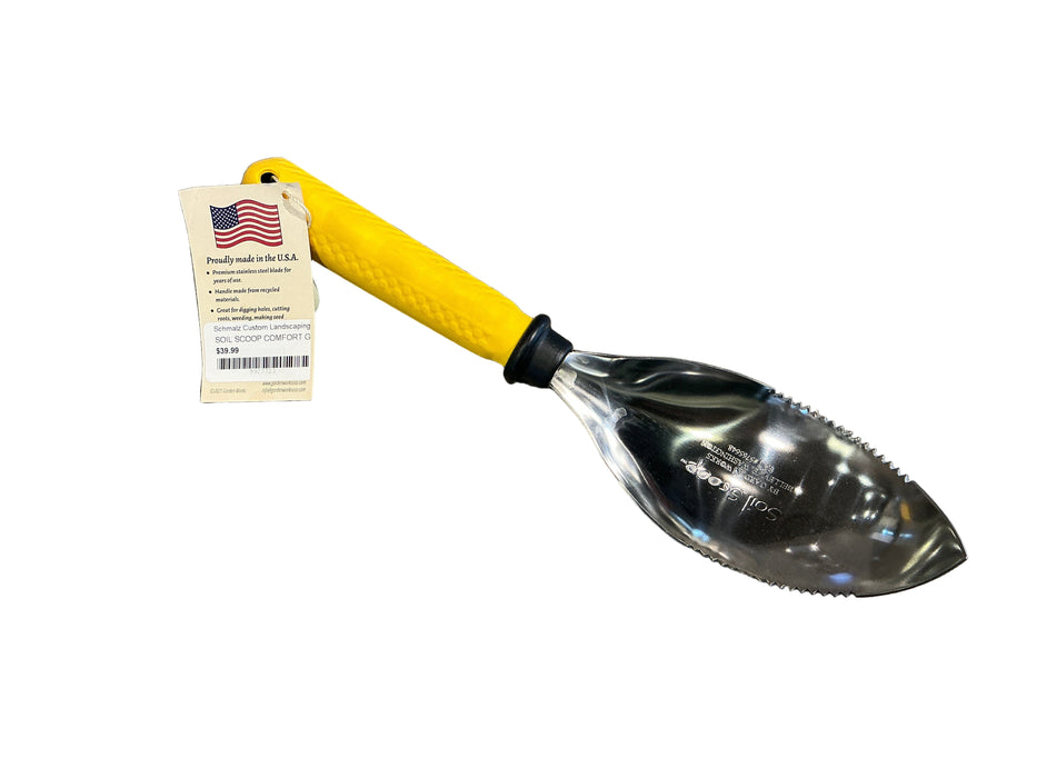 SOIL SCOOP COMFORT GRIP YELLOW