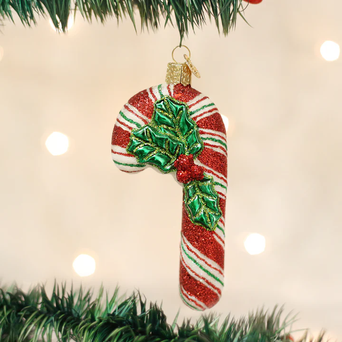 OWC-Glistening Candy Cane