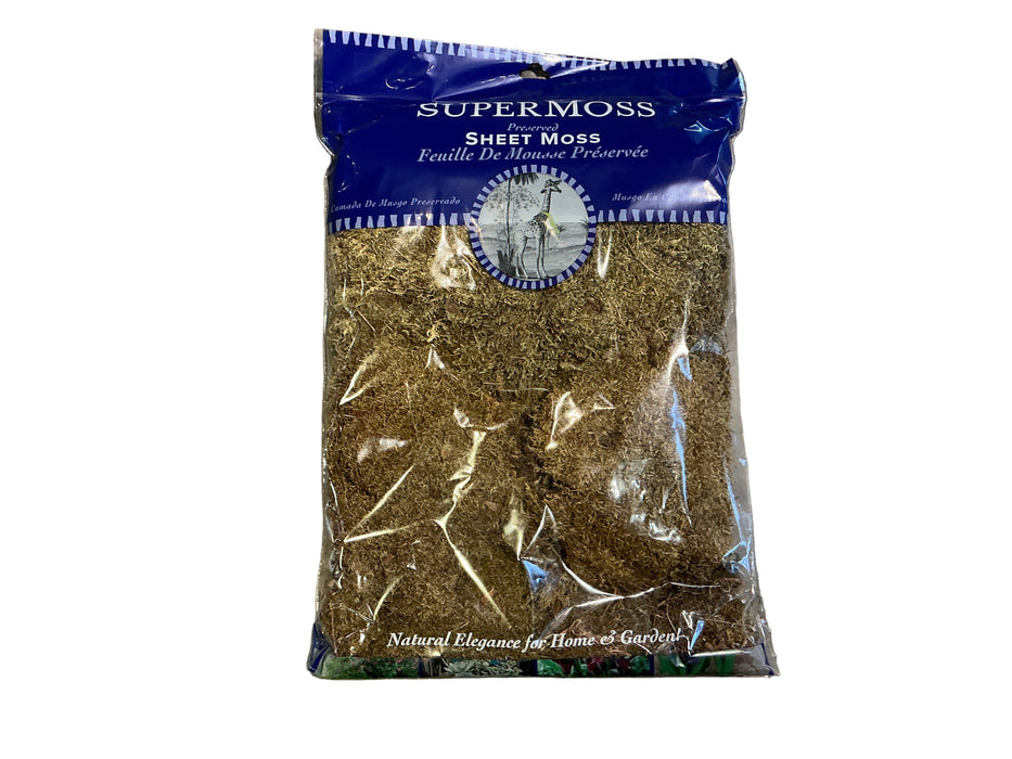 SuperMoss 8oz Sheet Moss Dried