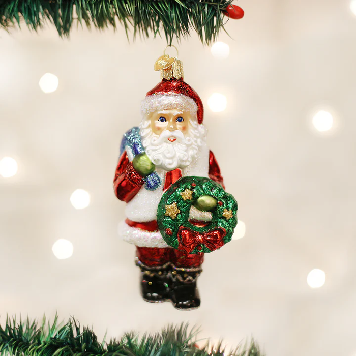OWC-Santa With Wreath