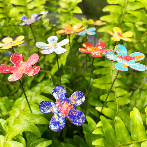 Copper Flowers