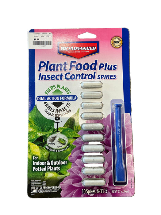 INSECT AND FERT SPIKES