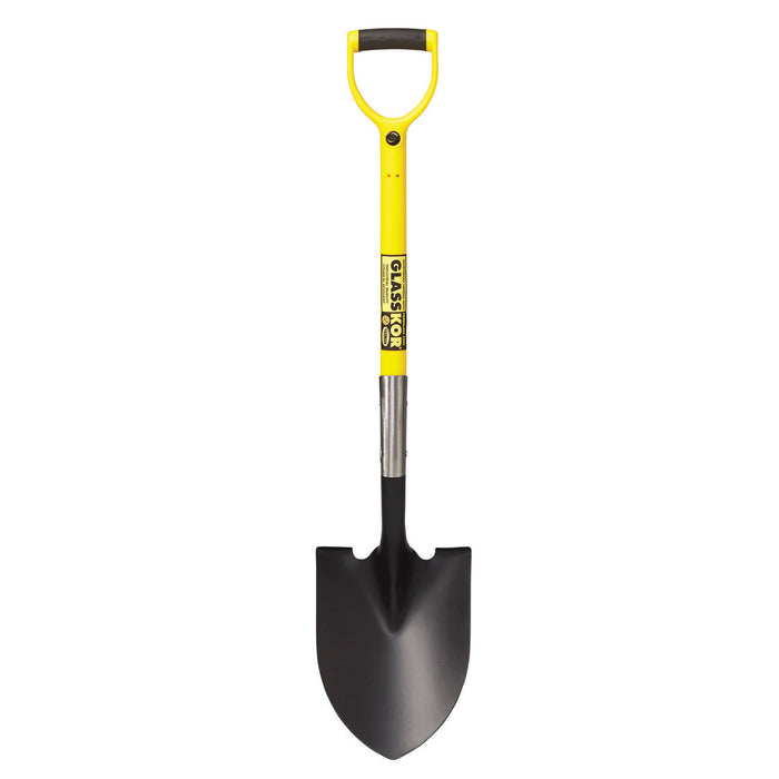 GlassKor 30" Round Point Shovel