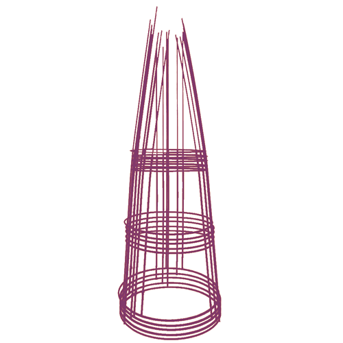 54" Cage Purple 4 Leg